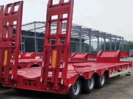 低平板半挂车